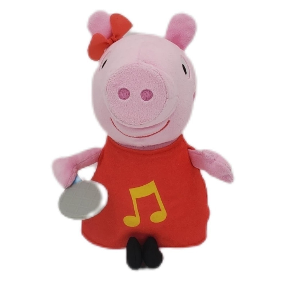 Hasbro Peppa Pig Pink Sing Along Singing Plush Toy Electronic